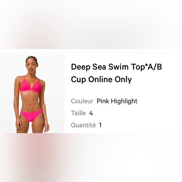 Lululemon Deep sea top bikini - Picture 6 of 6